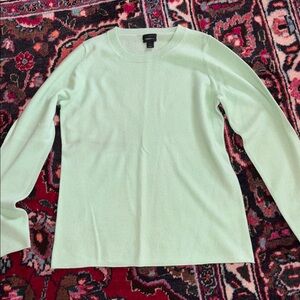J. Crew Mint Green Cashmere Knit Top